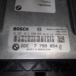 Centralita motor ECU BMW Serie 1, 118d, E87, M47N 204 D4 - Imagen 2
