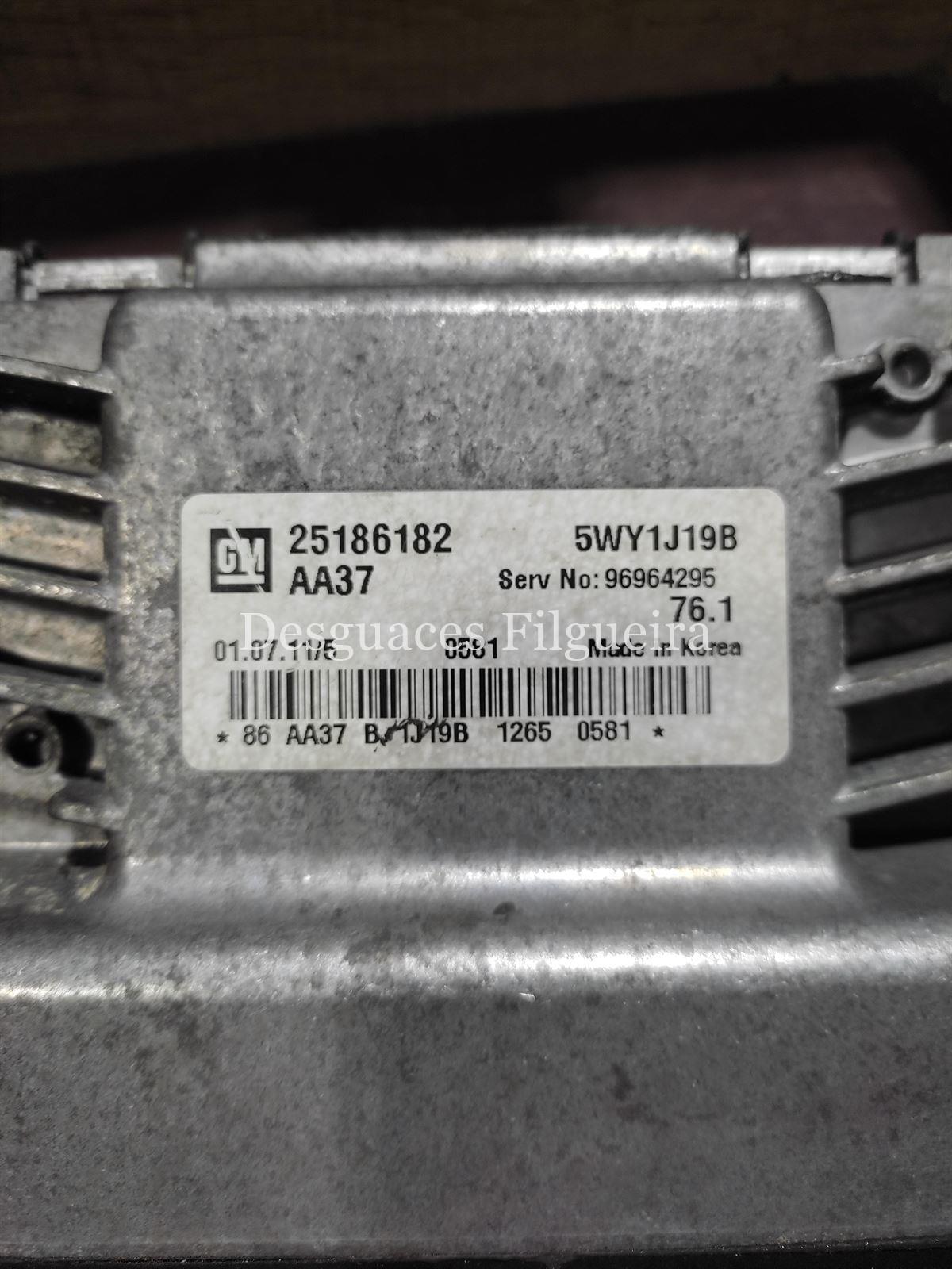 Centralita motor ECU Chevrolet Cruze 1.6 16V F16D4 25186182 5WY1J19B - Imagen 2