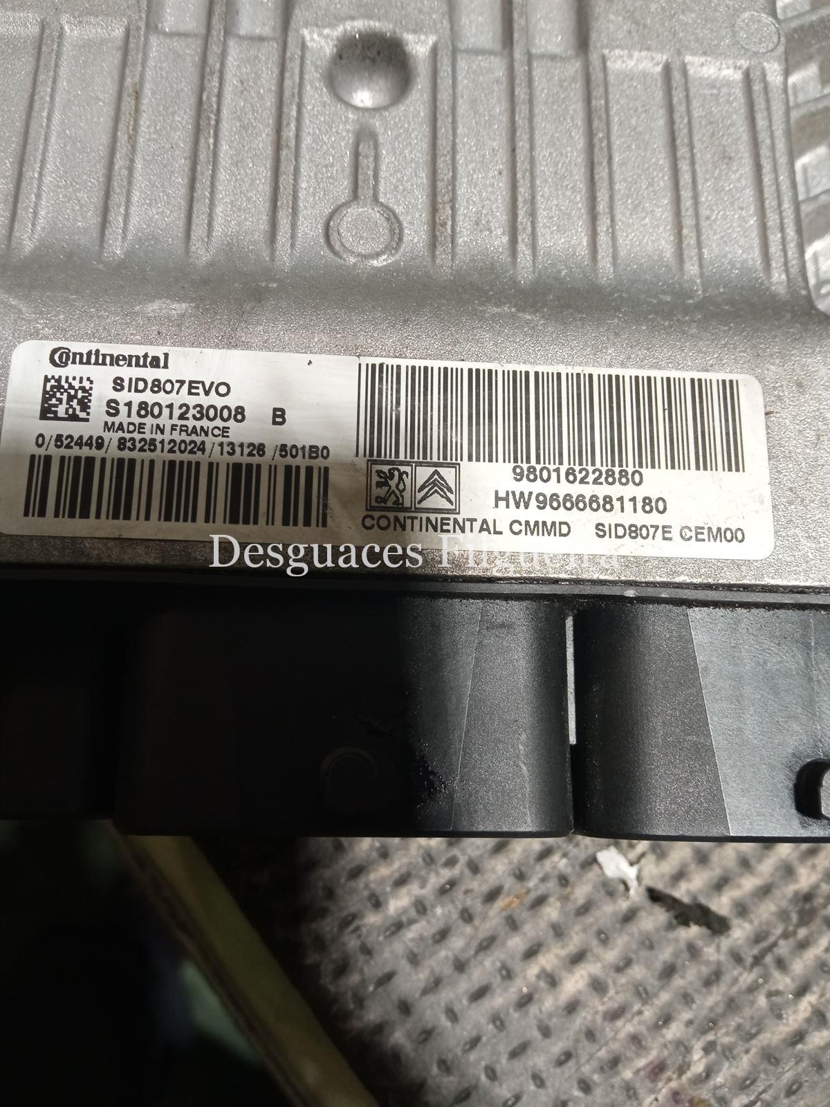 Centralita motor ECU Peugeot 308 sw 1.6 HDi 9H05 - Imagen 2