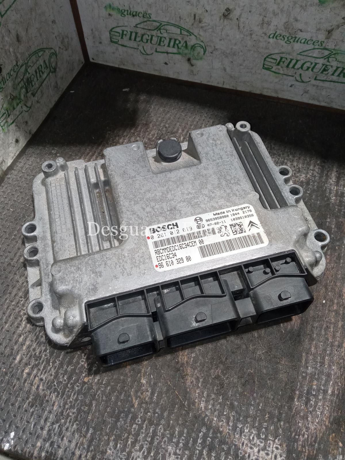 Centralita motor Ecu Peugeot Partner 1.6 HDi 9HX - Imagen 1