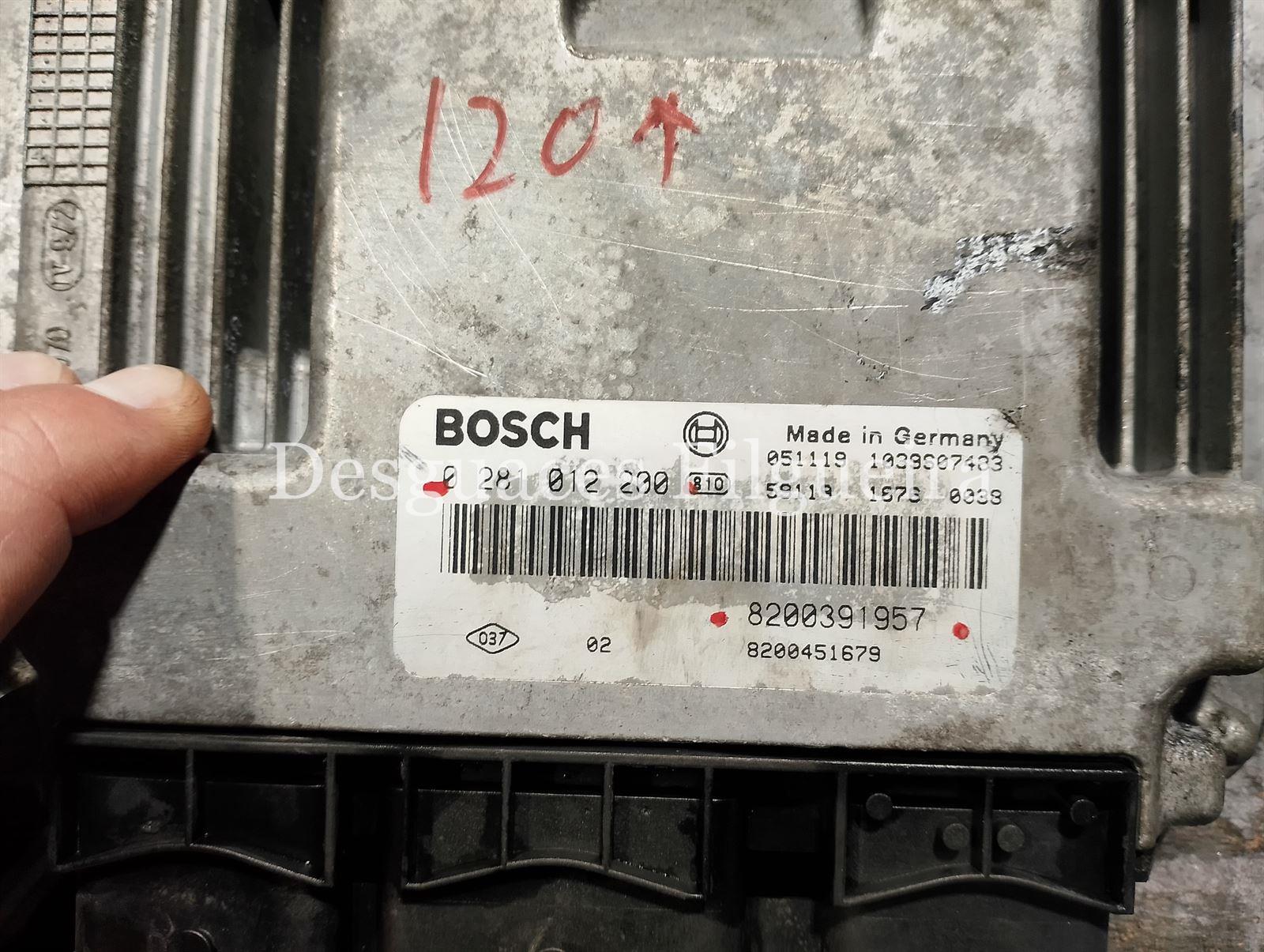 Centralita motor ECU Renault Master 3.0 DCI ZD3A202 8200391957 Bosch 0281012200 - Imagen 3
