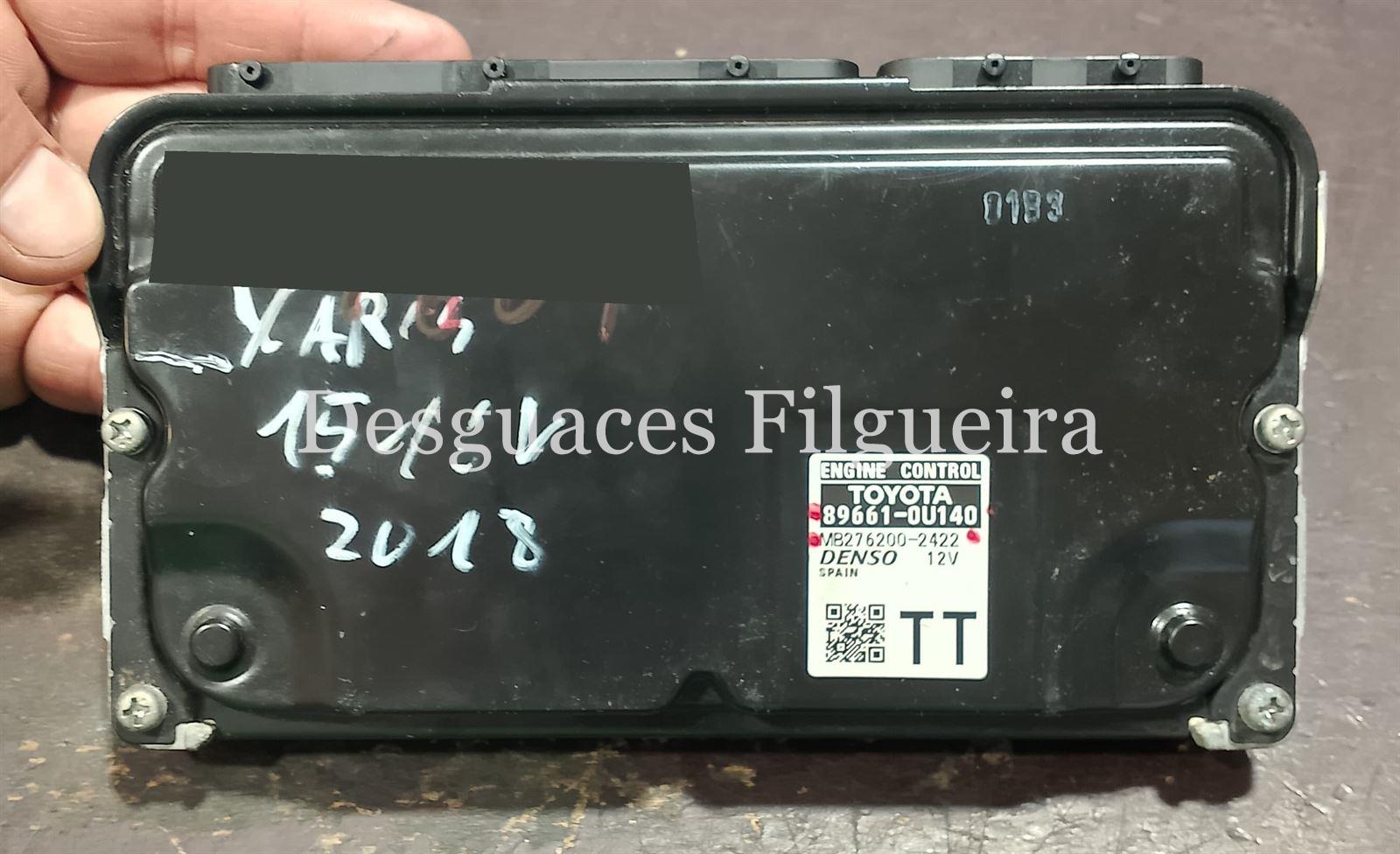 Centralita motor ECU Toyota Yaris 1.5 16V 2NR-FKE 89661-0U140 Denso MB276200-2422 - Imagen 3