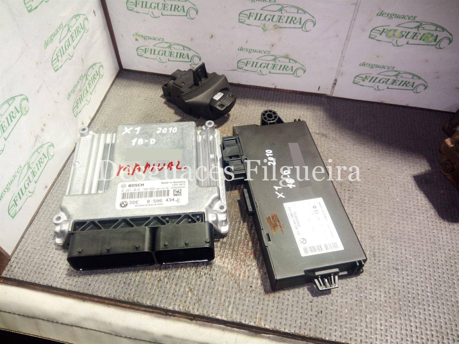 Centralita motor, inmovilizador y lector contacto con llave BMW X1 18D Sdrive E84 - Imagen 1