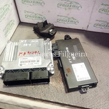 Centralita motor, inmovilizador y lector contacto con llave BMW X1 18D Sdrive E84 - Imagen 1