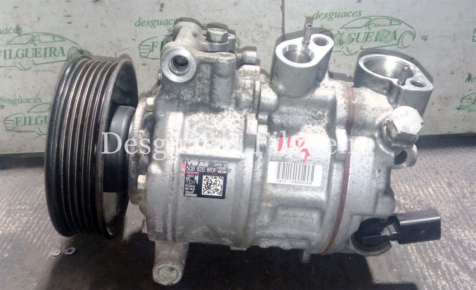 Compresor de Aire Acondicionado de Audi A3 Ambiente Quattro 150cv, año 2021. - Imagen 1