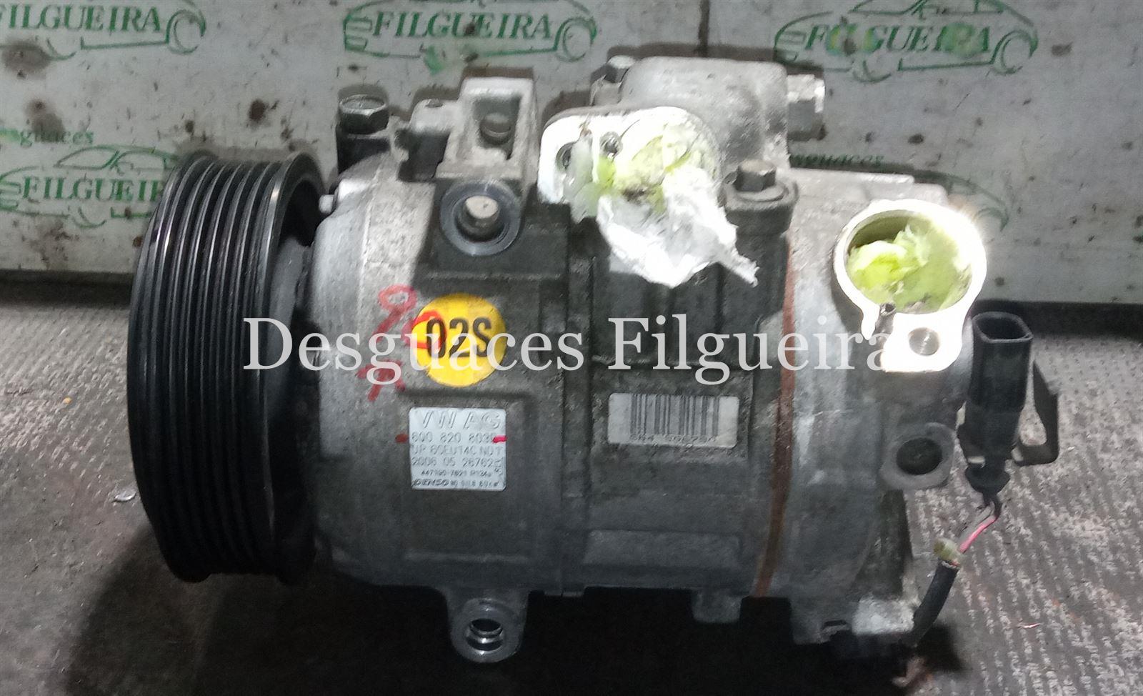 Compresor de aire acondicionado de Seat Ibiza 1.4 TDIm 70cv, código de motor BNM, año 2006. - Imagen 5