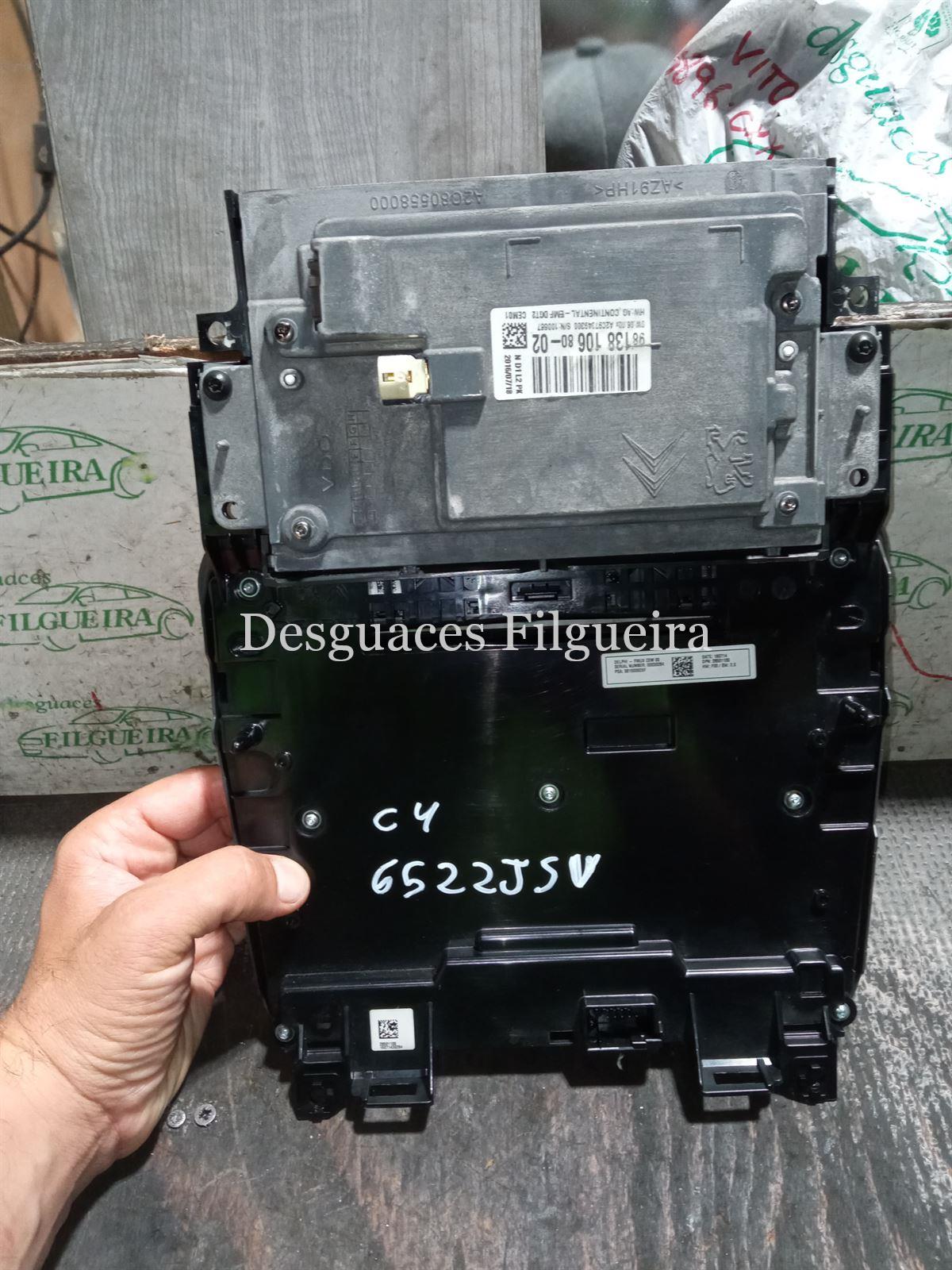 Conjunto radio Citroen C4 1.6 Blue Hdi - Imagen 2