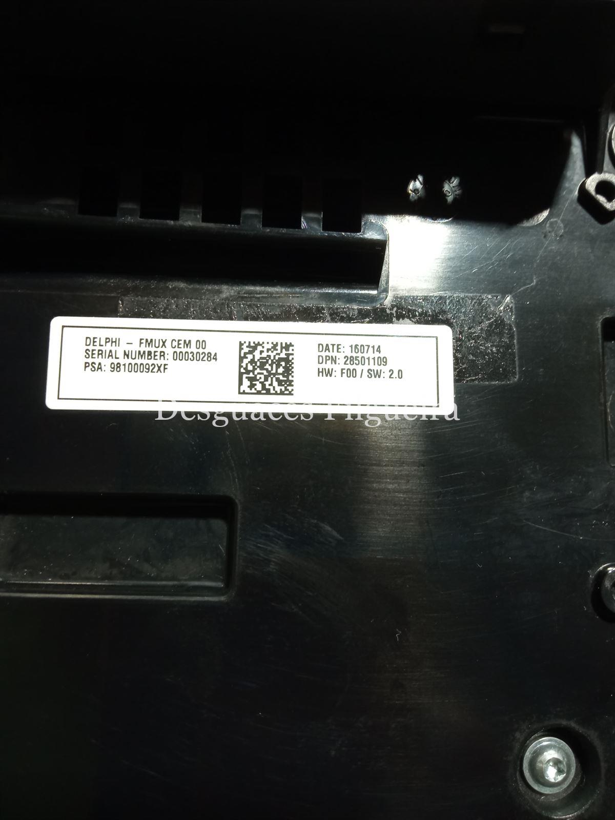 Conjunto radio Citroen C4 1.6 Blue Hdi - Imagen 4
