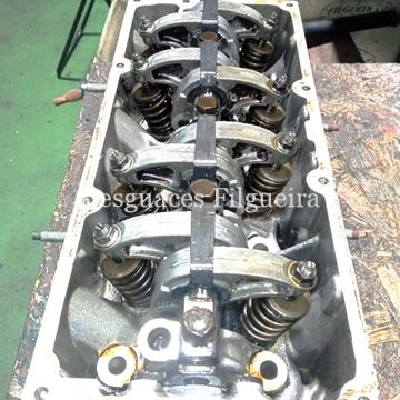 Culata de Renault Clio II Fase I 1.2, 58 cv año 2000, código de motor D7F 710. - Imagen 2