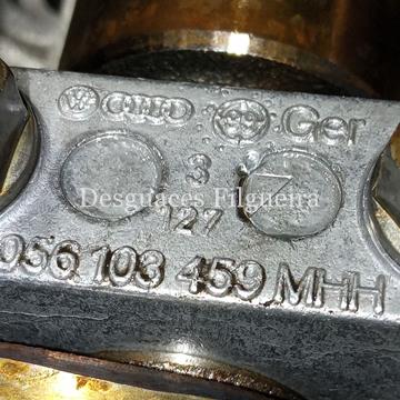 Culata de Seat Ibiza 1.9 TDI, 90 cv, código de motor AGR, año 2001. - Imagen 2