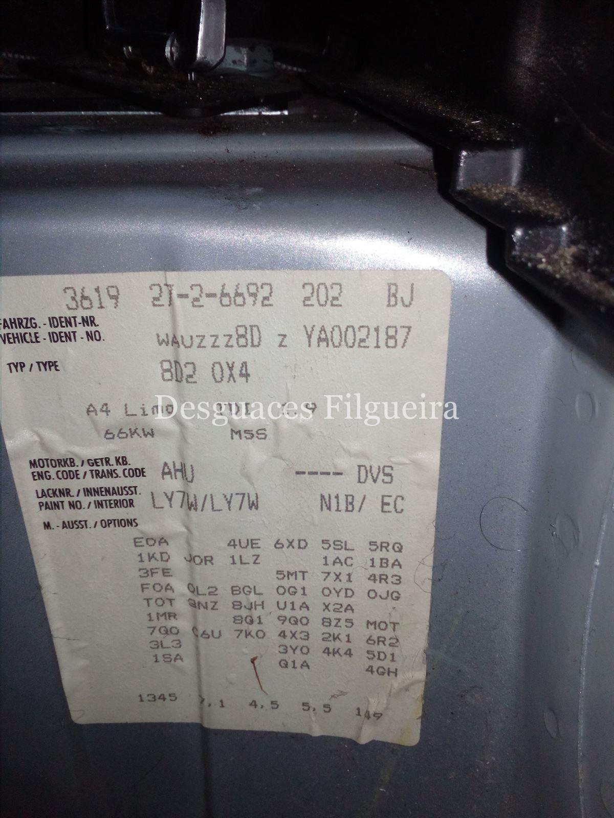 Despiece Audi A4 1. 9 TDI AHU DVS - Imagen 8