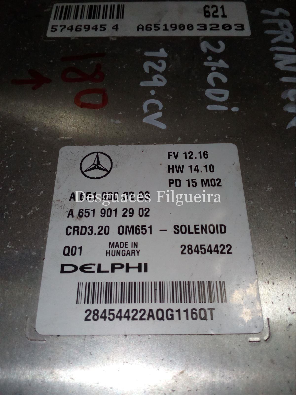 ECU Mercedes Sprinter 313 CDI W906 OM 651.955 - Imagen 2