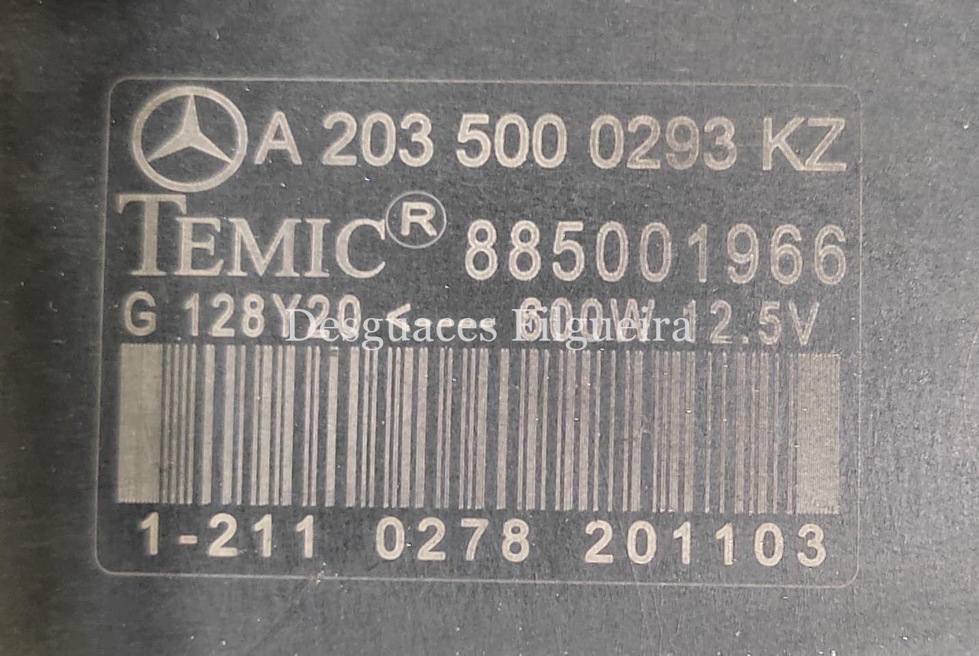 Electroventilador con centralita Mercedes CLK 270CDI carrocería 209 - Imagen 4