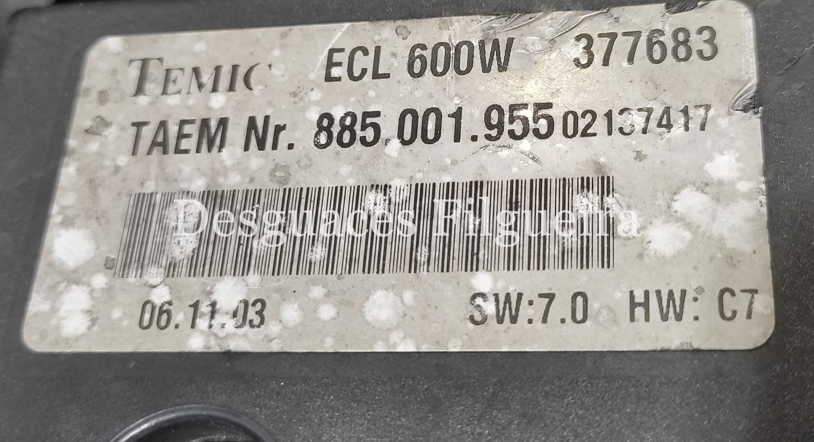 Electroventilador con centralita Mercedes CLK 270CDI carrocería 209 - Imagen 5