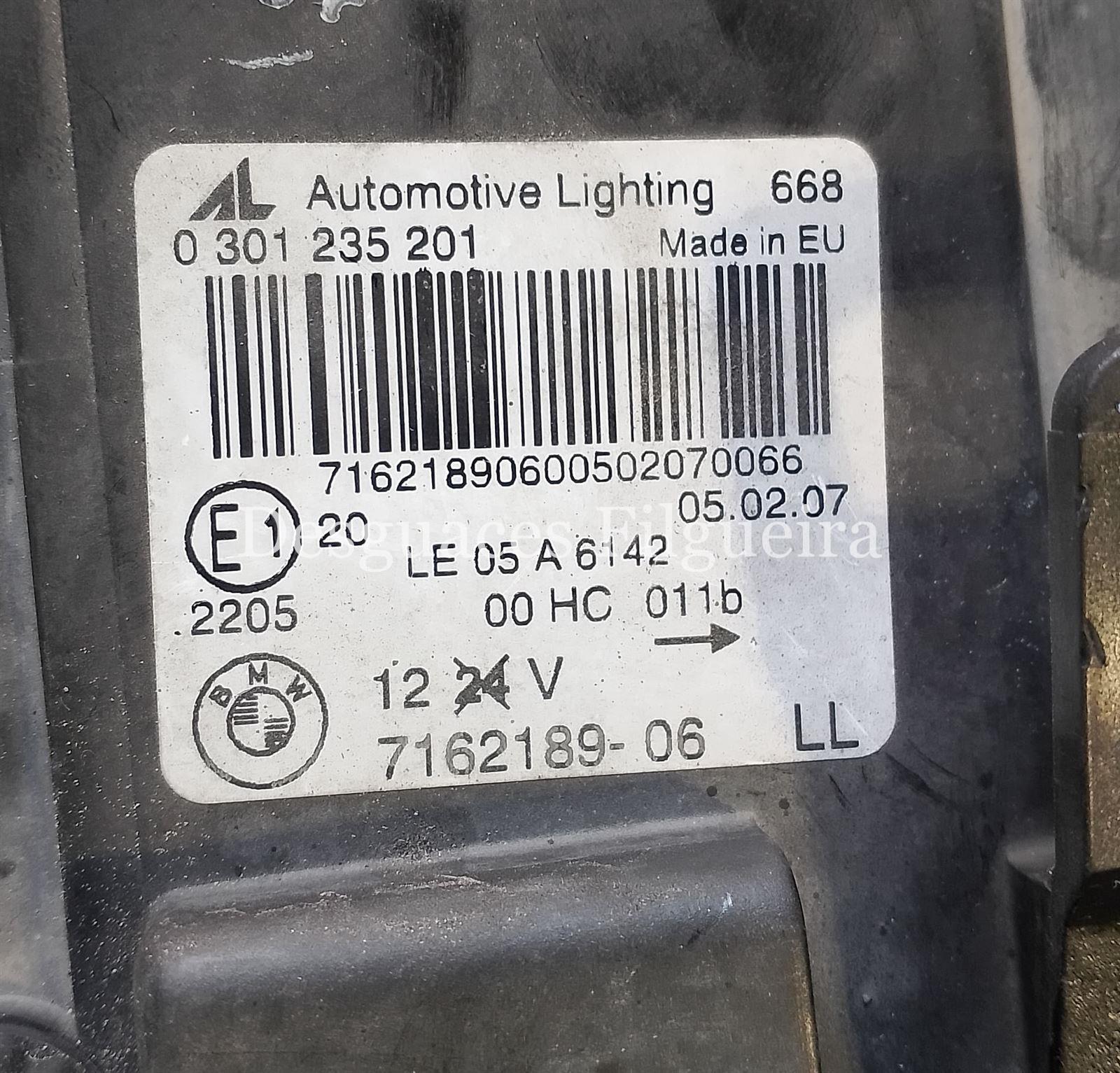 Faro delantero izquierdo BMW X3 E83 7162189-06 - Imagen 3