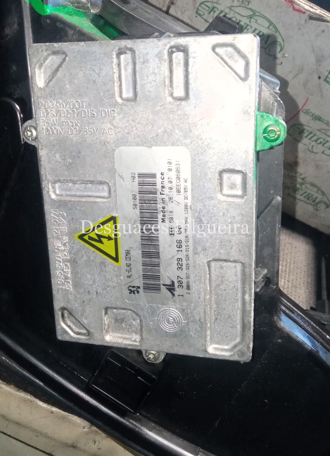 Faro xenon izquierdo de Peugeot 308 2.0 HDi, 136 cv, código de motor RHR, año 2008. - Imagen 9