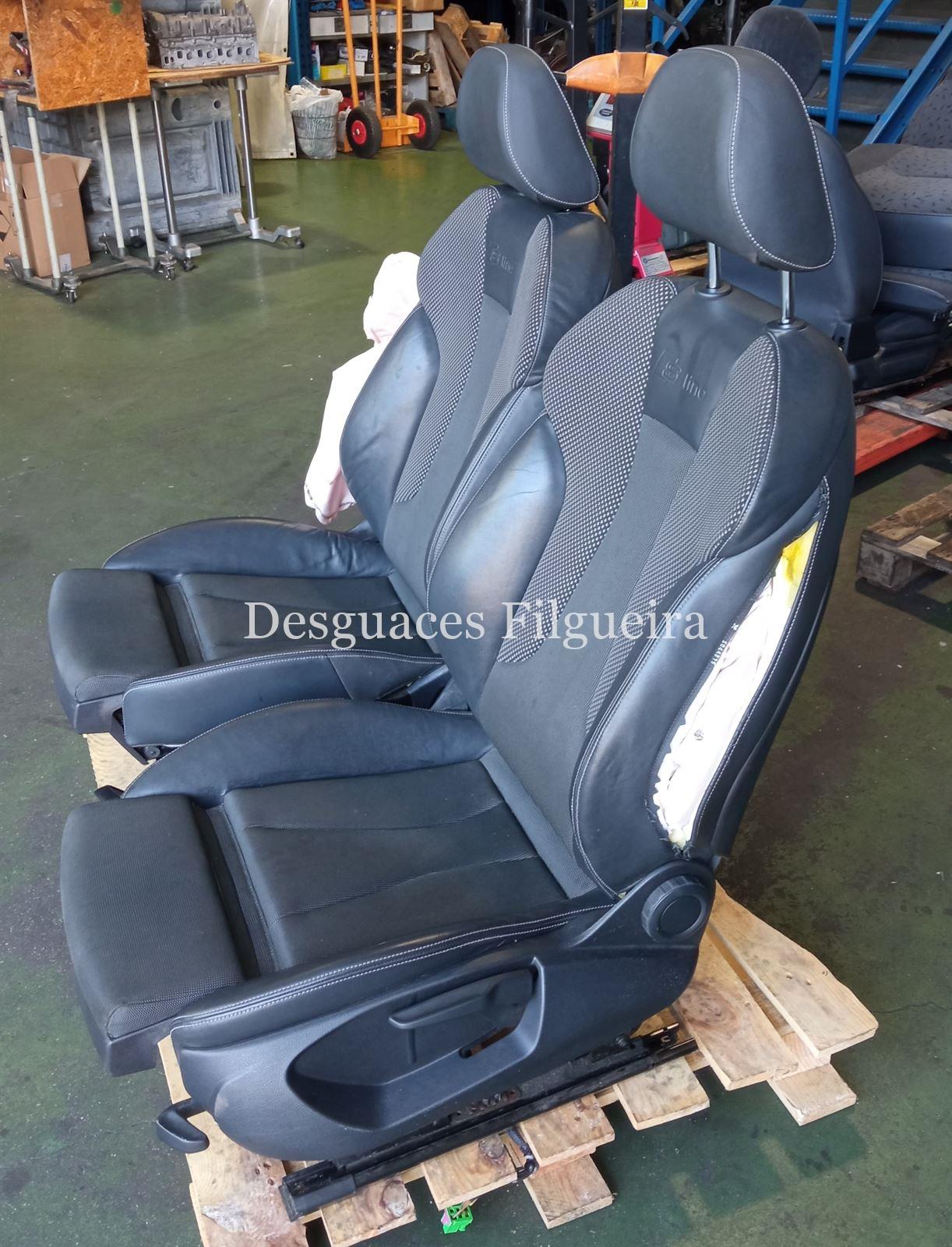 Juego asientos Audi A3 2.0 TDI S Line sedán 4 puertas AIRBAGS DETONADOS - Imagen 2