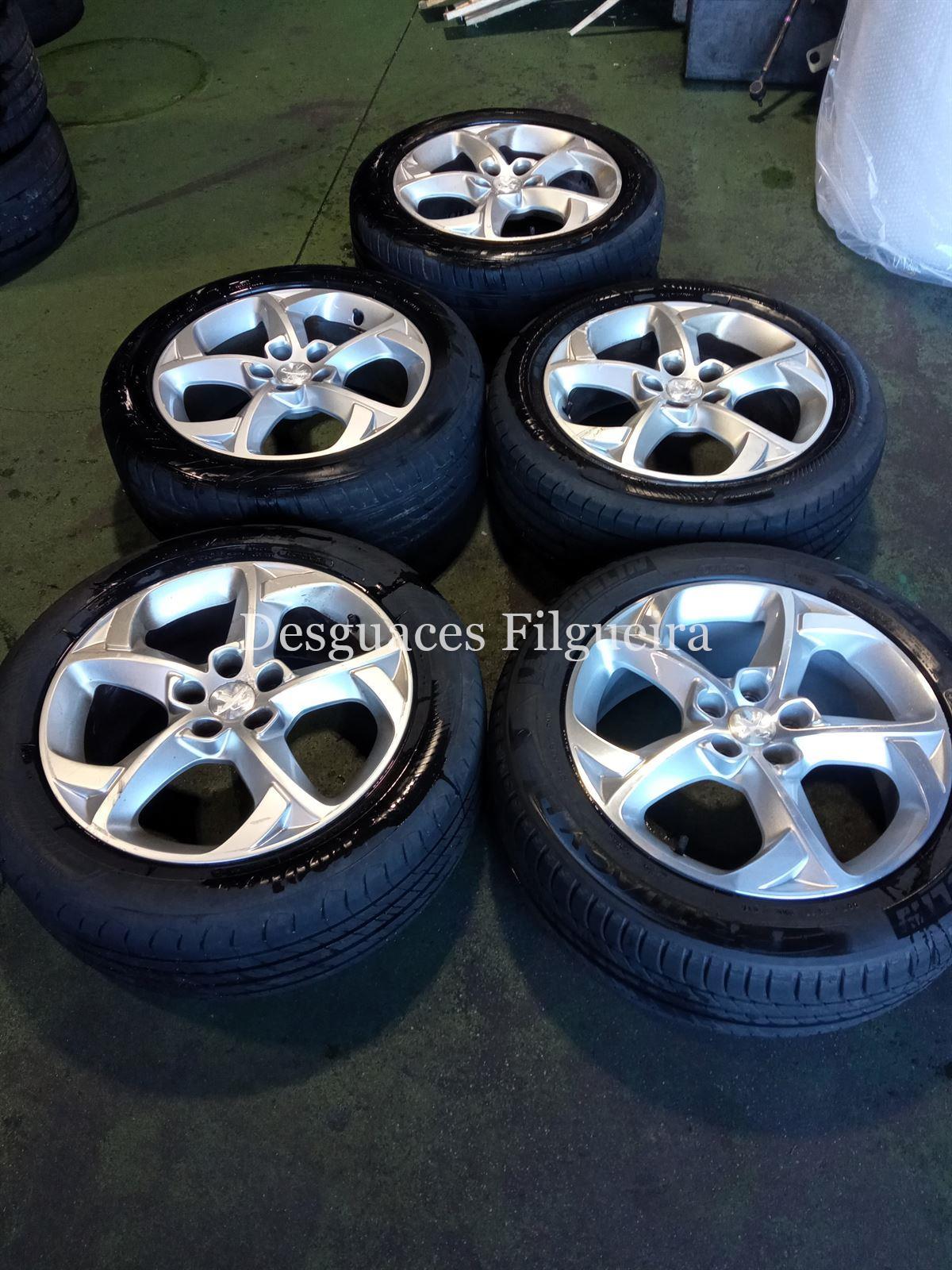 Juego de 5 llantas de Peugeot 508 SW 2.0 HDi, 140 cv, año 2011. - Imagen 1