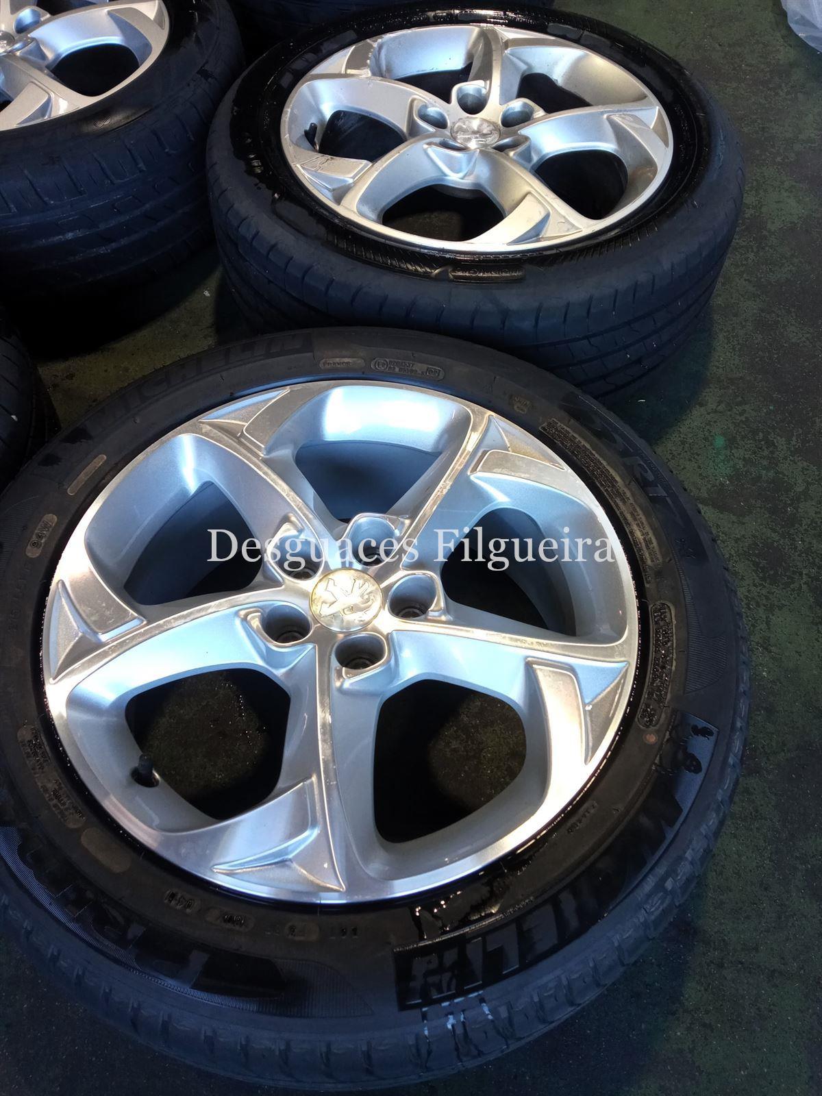 Juego de 5 llantas de Peugeot 508 SW 2.0 HDi, 140 cv, año 2011. - Imagen 2