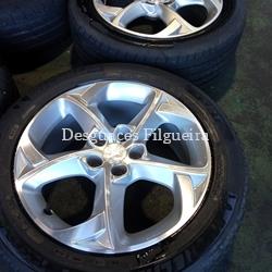 Juego de 5 llantas de Peugeot 508 SW 2.0 HDi, 140 cv, año 2011. - Imagen 2