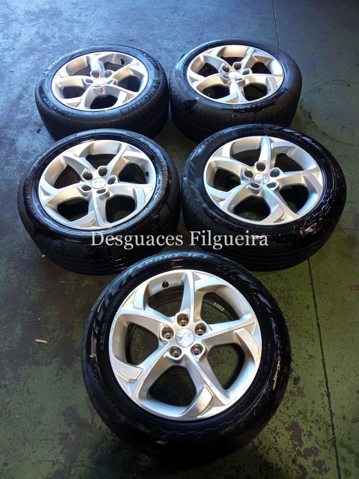 Juego de 5 llantas de Peugeot 508 SW 2.0 HDi, 140 cv, año 2011. - Imagen 3