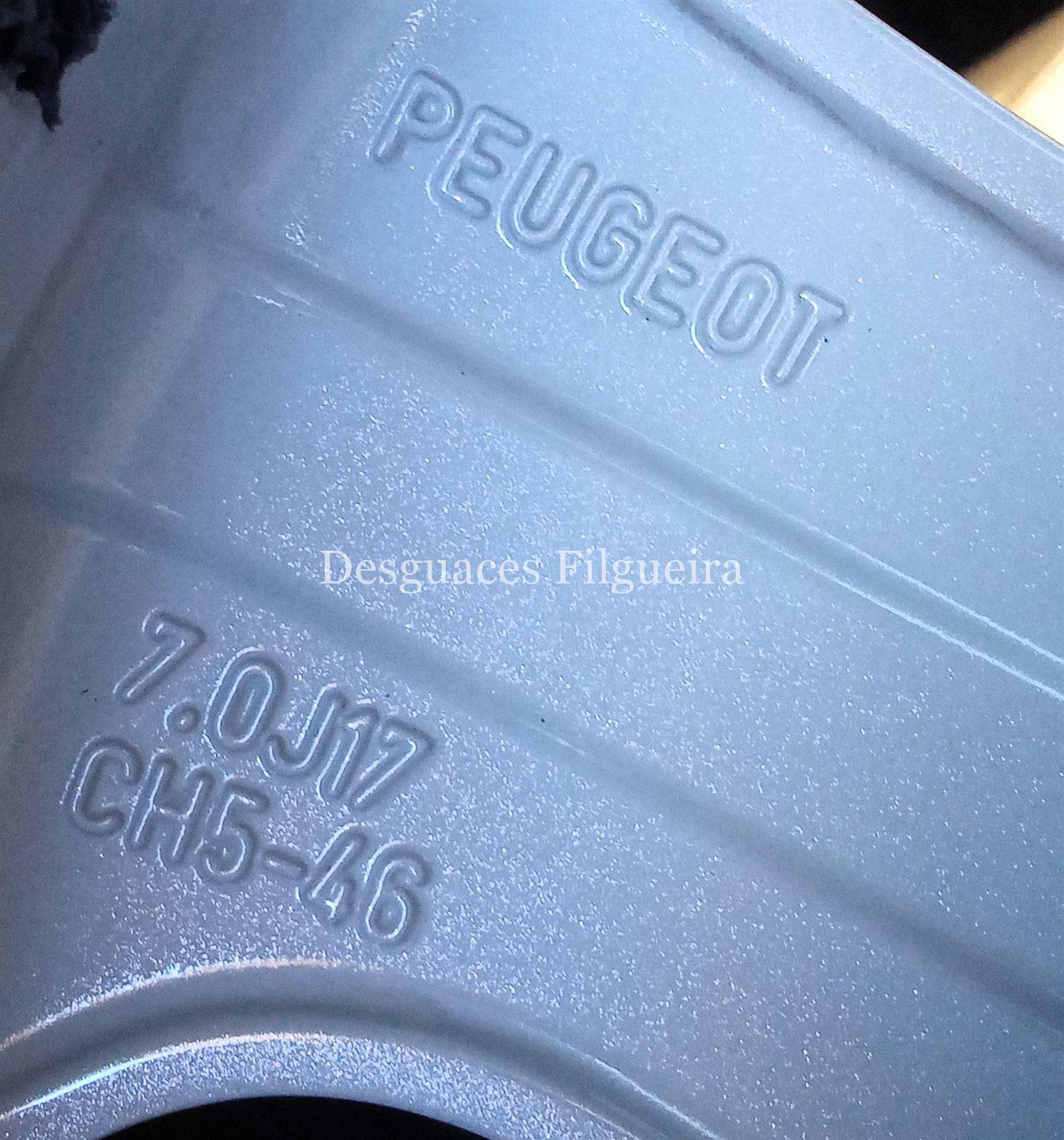 Juego de 5 llantas de Peugeot 508 SW 2.0 HDi, 140 cv, año 2011. - Imagen 6