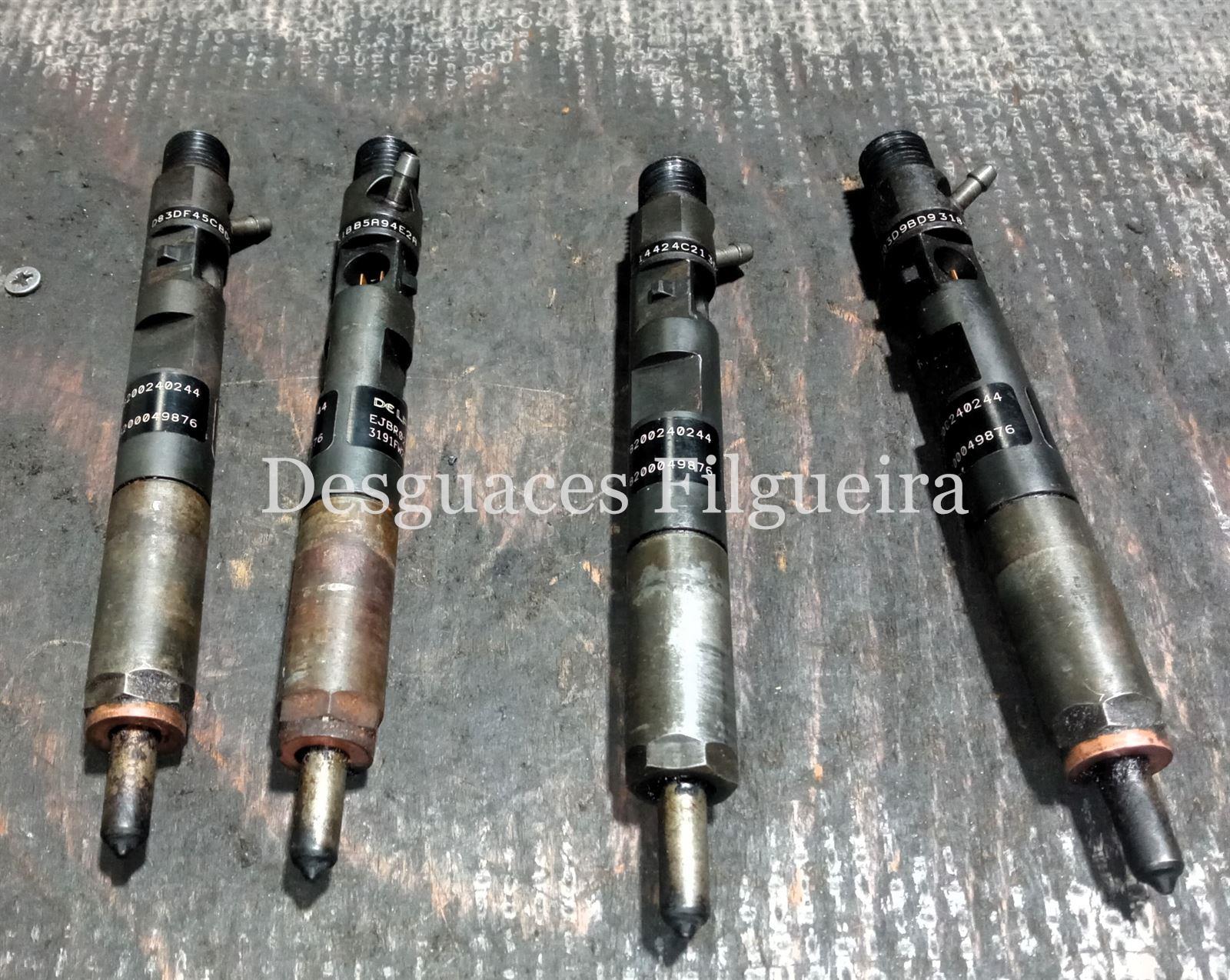 Juego de inyectores de Renault Kangoo I 1.5 dCi, 82 cv, código de motor K9K 702, año 2004. - Imagen 1