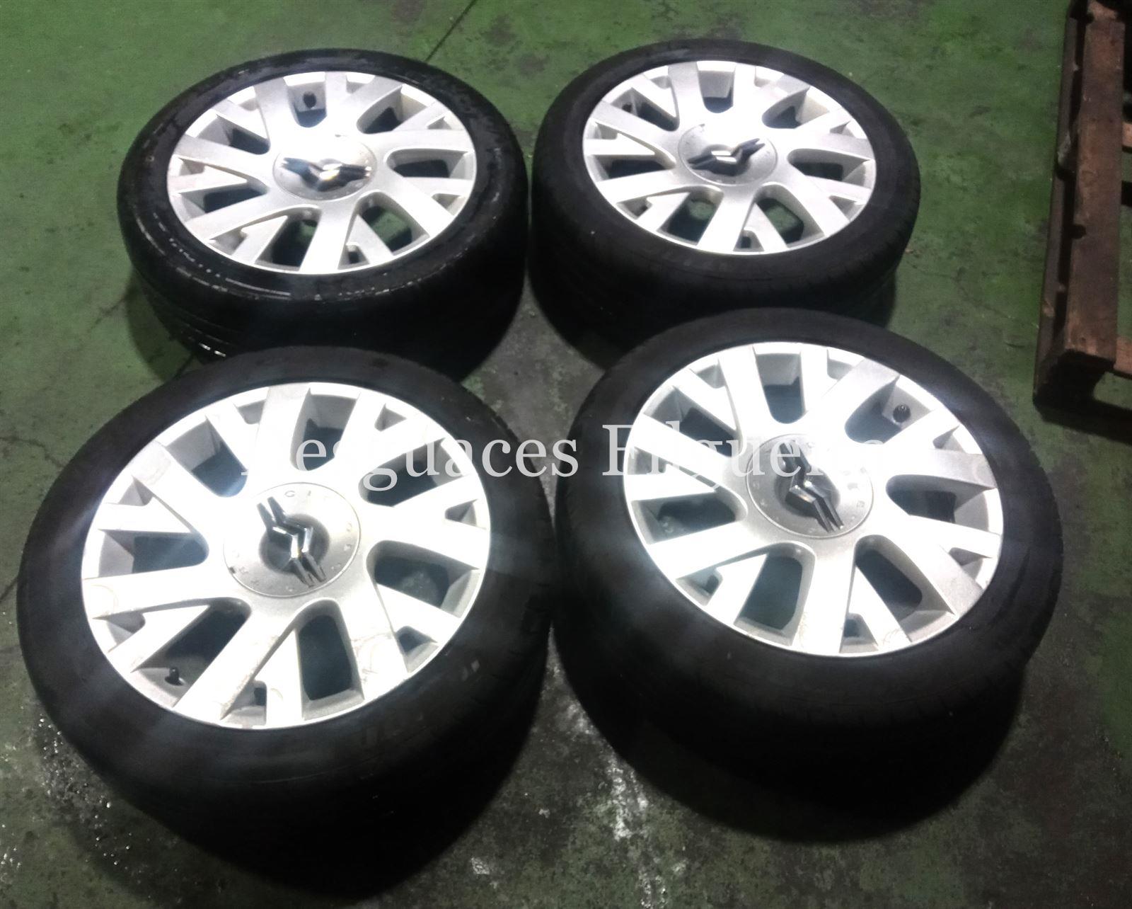 Juego de llantas de 17 pulgadas de Citroen C4 Coupe 1.6 VTR Plus, 109 cv, código de motor 9HY. - Imagen 1