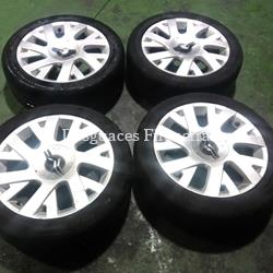 Juego de llantas de 17 pulgadas de Citroen C4 Coupe 1.6 VTR Plus, 109 cv, código de motor 9HY. - Imagen 1