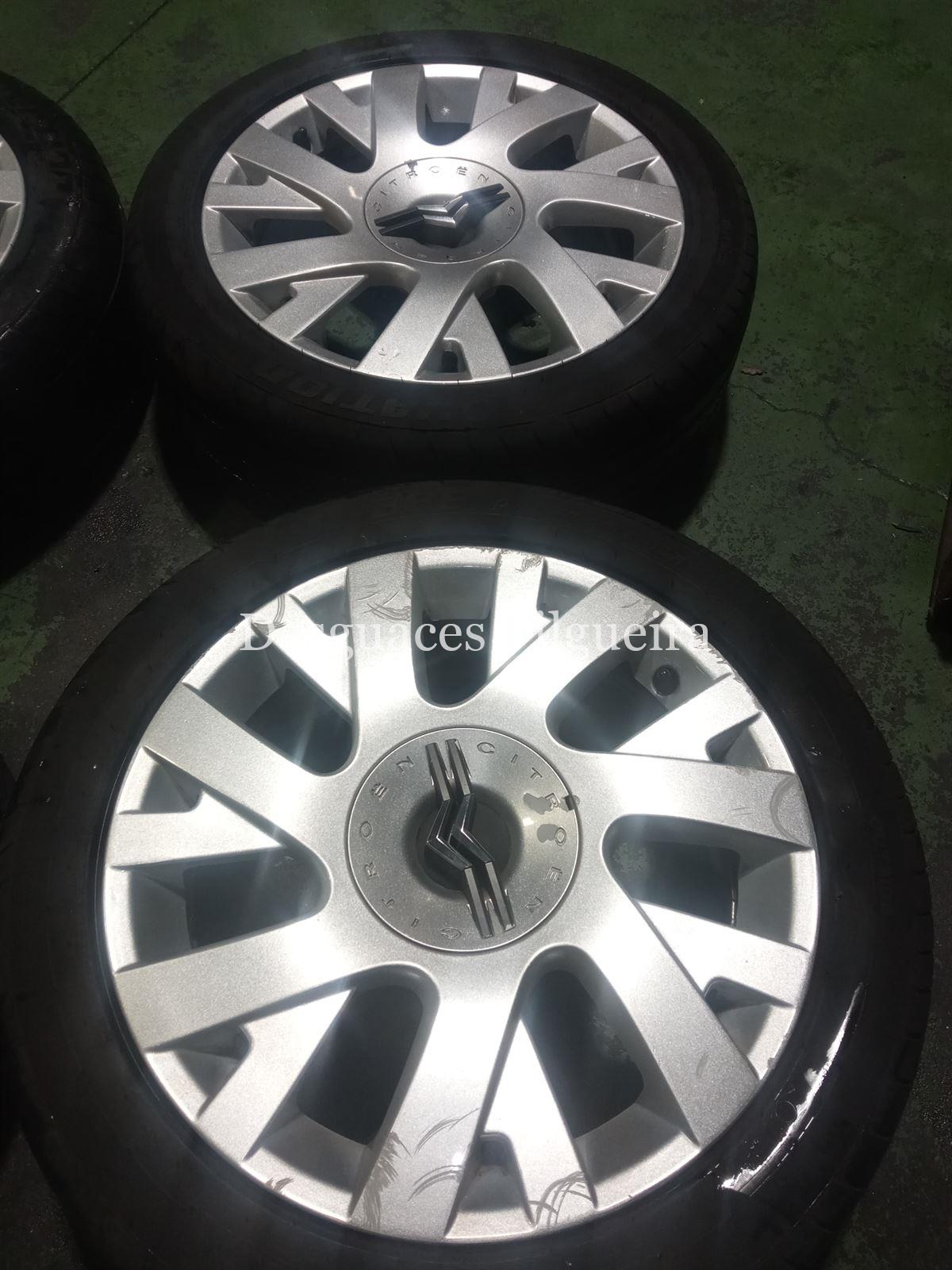 Juego de llantas de 17 pulgadas de Citroen C4 Coupe 1.6 VTR Plus, 109 cv, código de motor 9HY. - Imagen 5