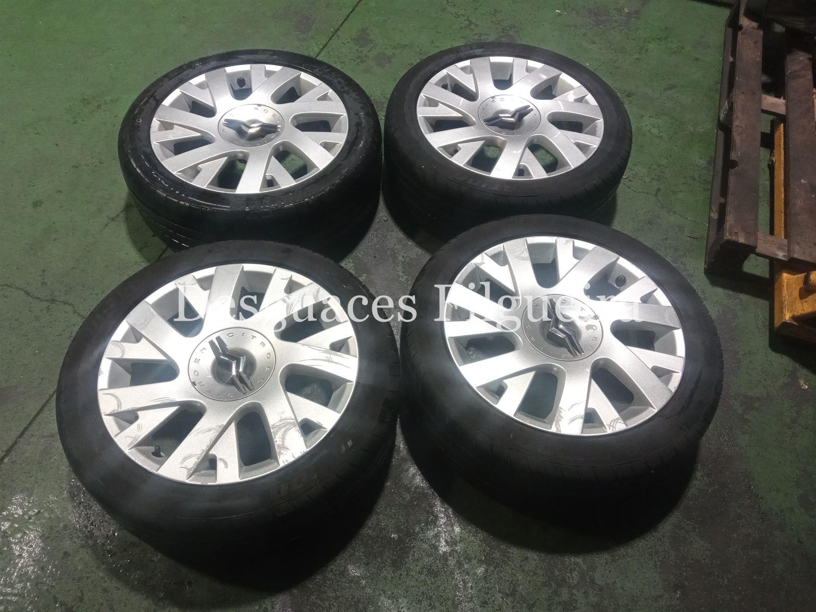 Juego de llantas de 17 pulgadas de Citroen C4 Coupe 1.6 VTR Plus, 109 cv, código de motor 9HY. - Imagen 7