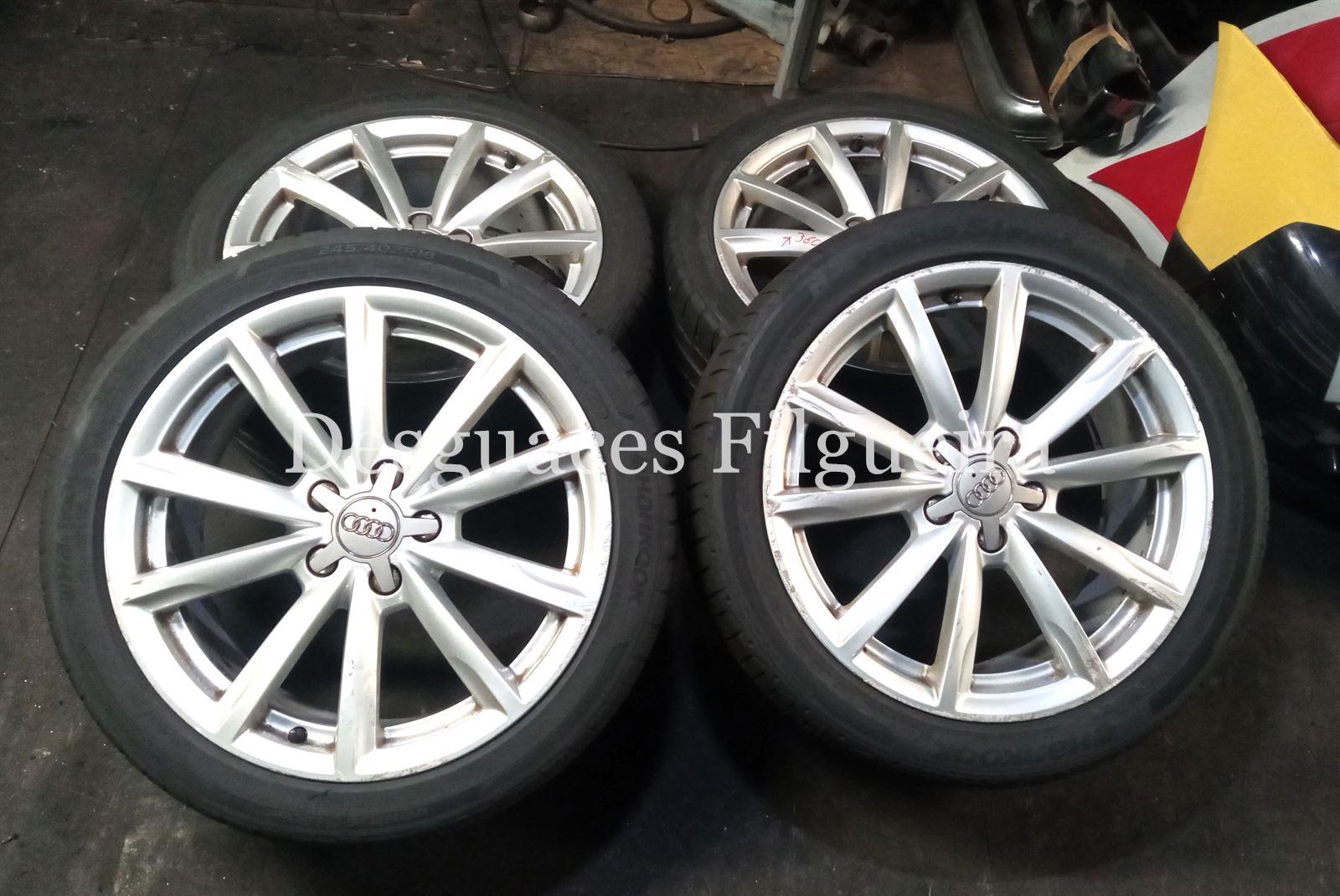 Juego de llantas de Audi A6 Berlina 2.0 TDI, 170 cv, año 2009, 245/40R18 - Imagen 5