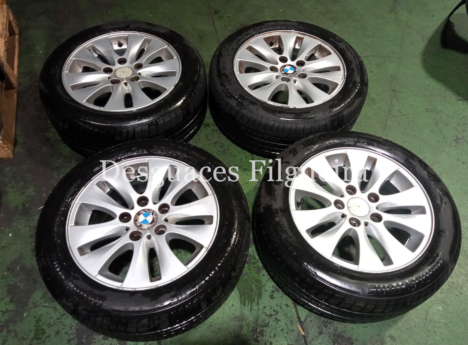 Juego de llantas de BMW Serie 1 Berlina, 2.0 120 d, 177 cv, código de motor N47D20 A, año 2009. - Imagen 1