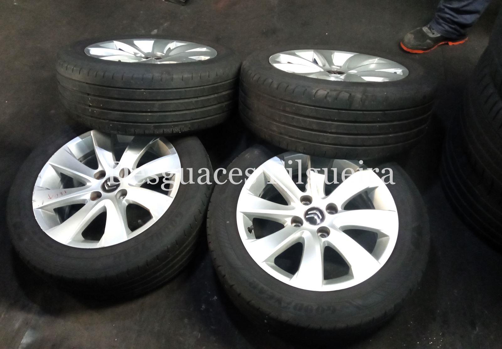 Juego de llantas de Citroen C4 Picasso 1.6 HDi, 109cv, 205/55R16, año 2007 - Imagen 4