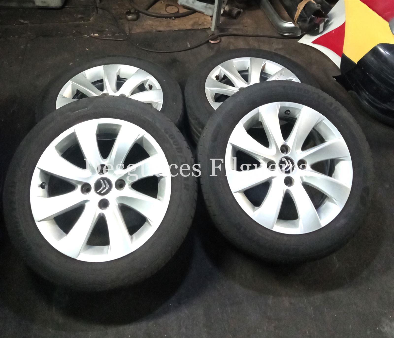 Juego de llantas de Citroen C4 Picasso 1.6 HDi, 109cv, 205/55R16, año 2007 - Imagen 5