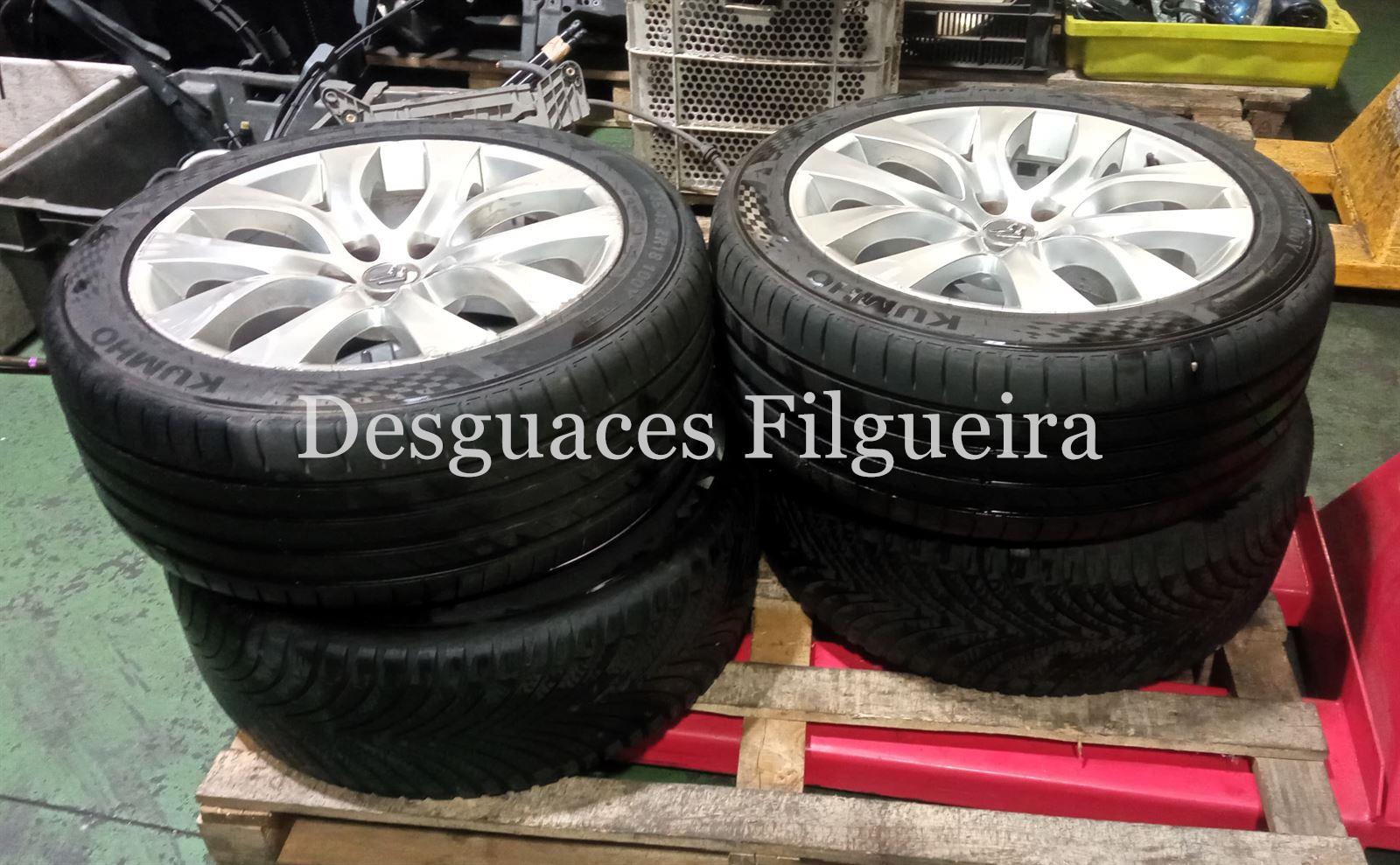 Juego de llantas de Citroen C5 2.0 HDi, 140 cv, año 2009. - Imagen 4