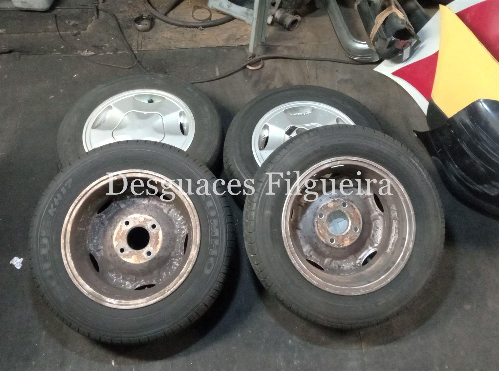 Juego de llantas de Citroen ZX 1.9 1.6/1.6i, ref 165/70R13, año 1991. - Imagen 1