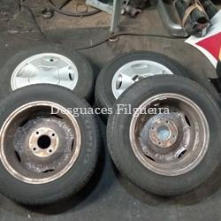 Juego de llantas de Citroen ZX 1.9 1.6/1.6i, ref 165/70R13, año 1991. - Imagen 1