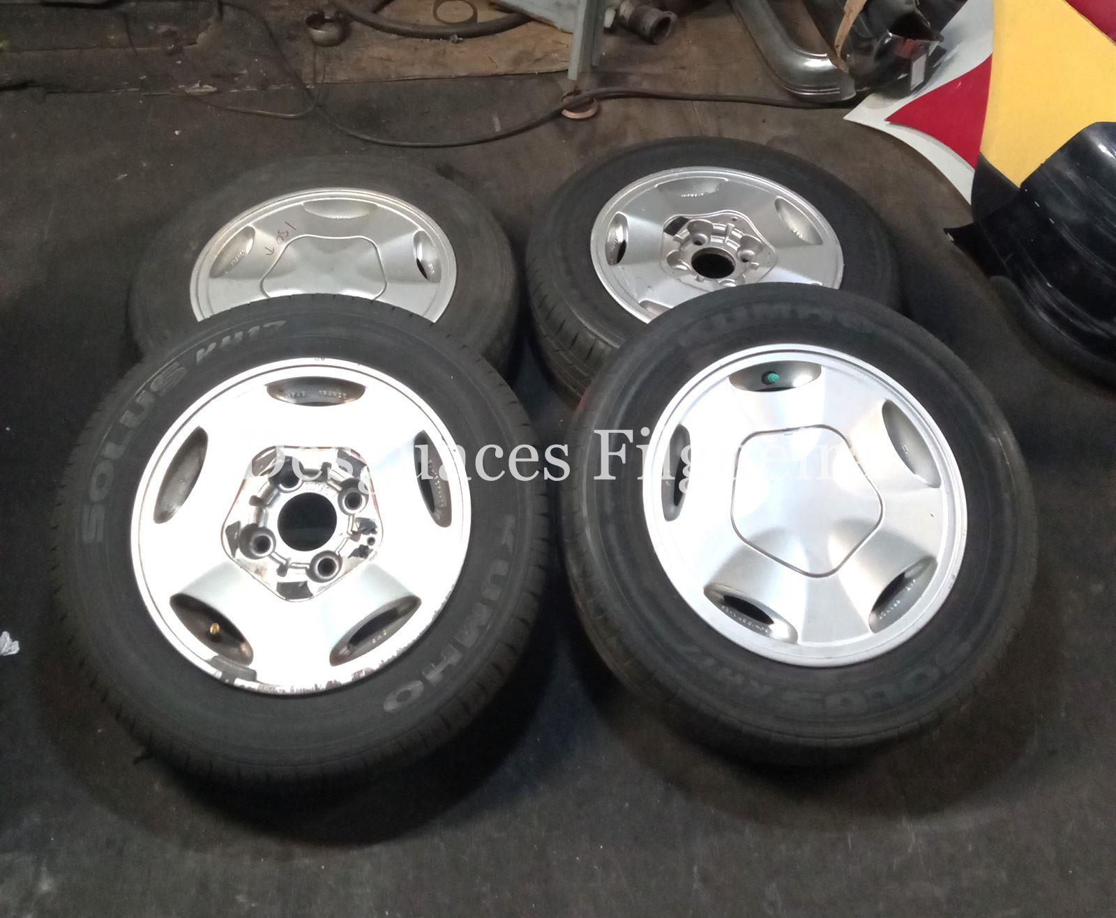 Juego de llantas de Citroen ZX 1.9 1.6/1.6i, ref 165/70R13, año 1991. - Imagen 4