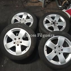Juego de llantas de Mercedes Benz Clase E 3.2 E 280 CDI, 177 cv, 205/50R16, año 2004 - Imagen 1