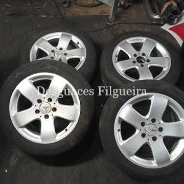 Juego de llantas de Mercedes Benz Clase E 3.2 E 280 CDI, 177 cv, 205/50R16, año 2004 - Imagen 1