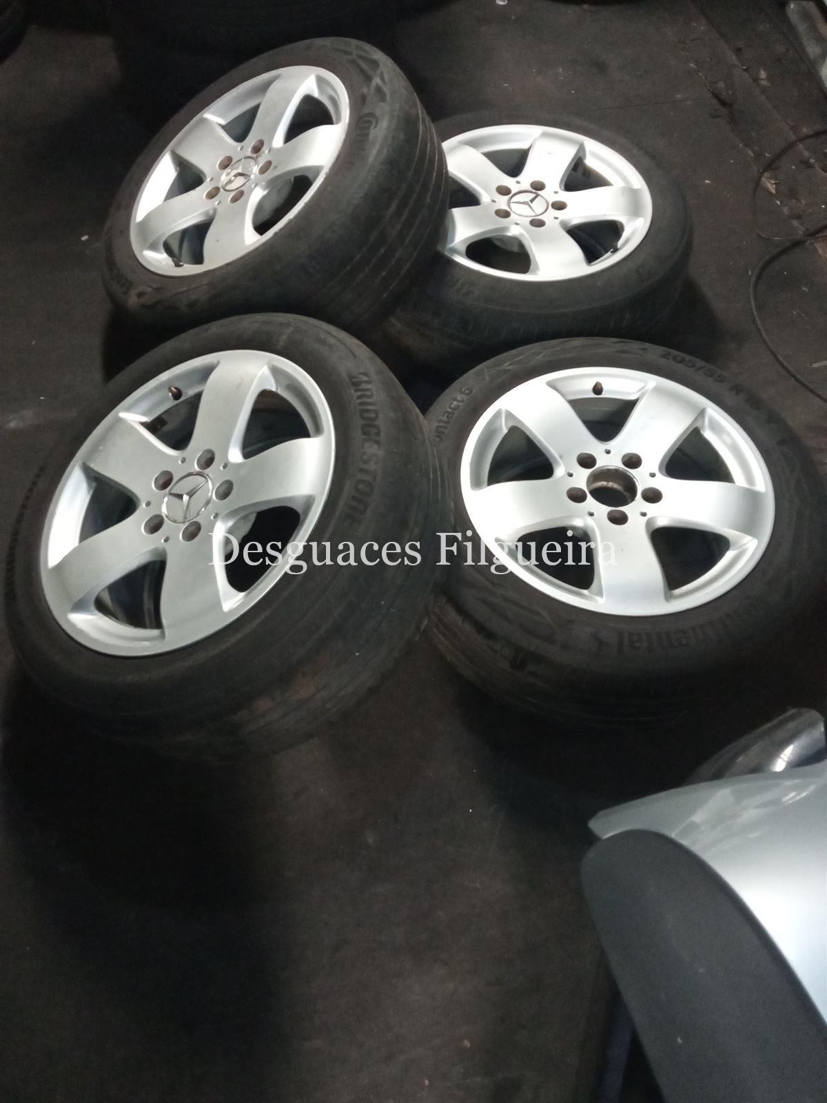 Juego de llantas de Mercedes Benz Clase E 3.2 E 280 CDI, 177 cv, 205/50R16, año 2004 - Imagen 5
