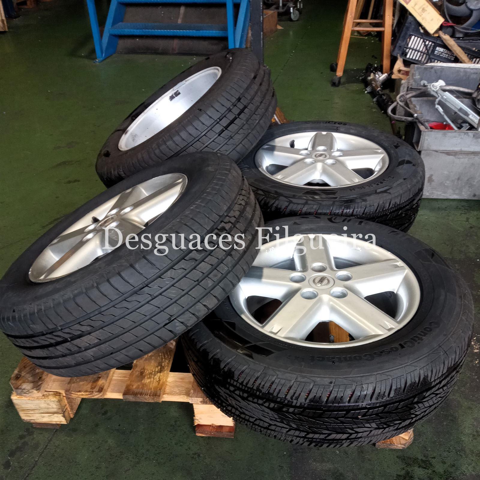 Juego de llantas de Nissa X-Trail 2.2 dCi, 136 cv, año 2004. - Imagen 1