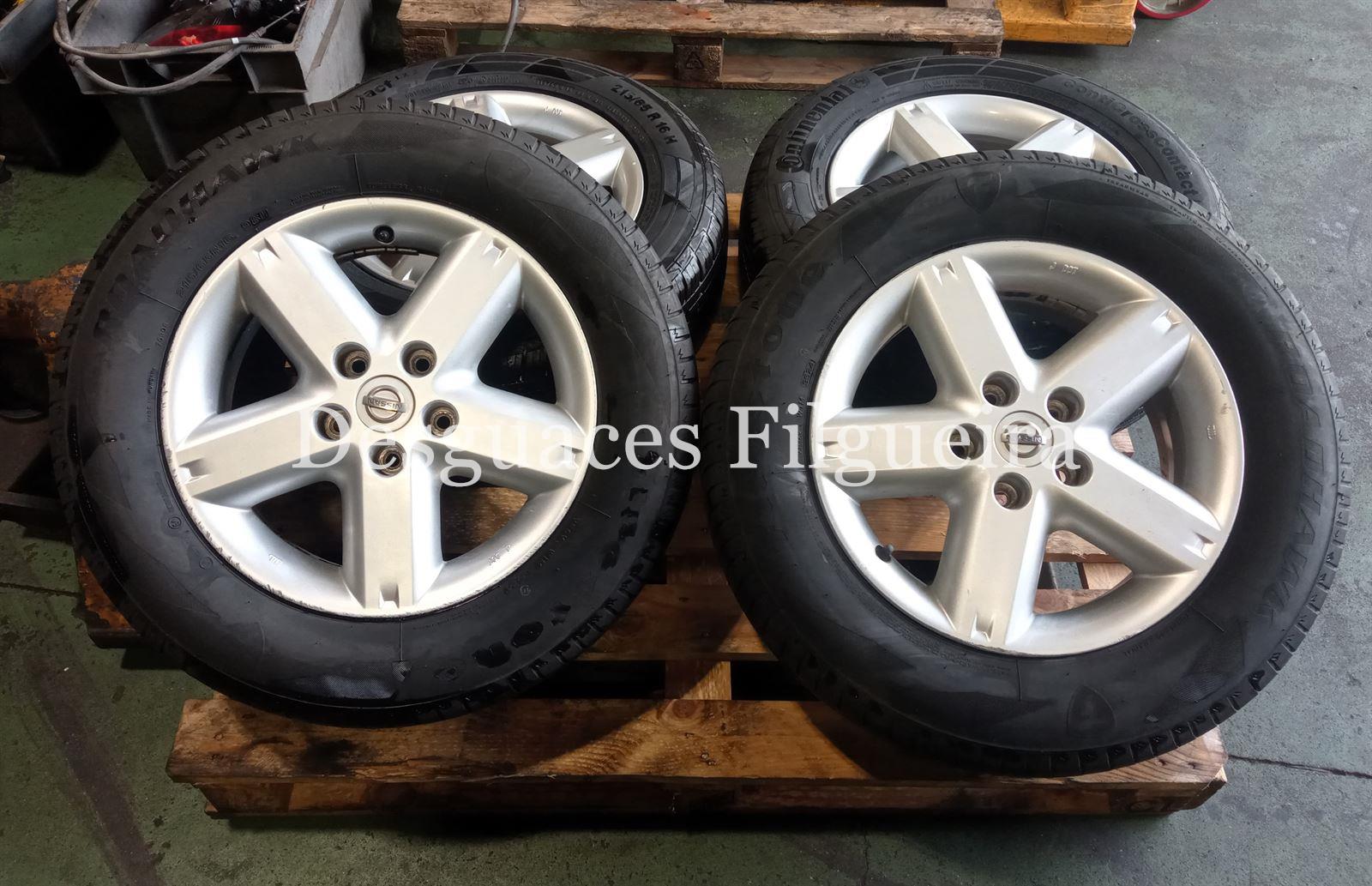Juego de llantas de Nissa X-Trail 2.2 dCi, 136 cv, año 2004. - Imagen 7