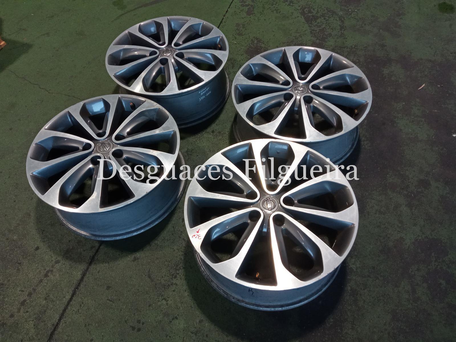Juego de llantas de Nissan Qashqai 2.0 dCi, año 2009. - Imagen 1