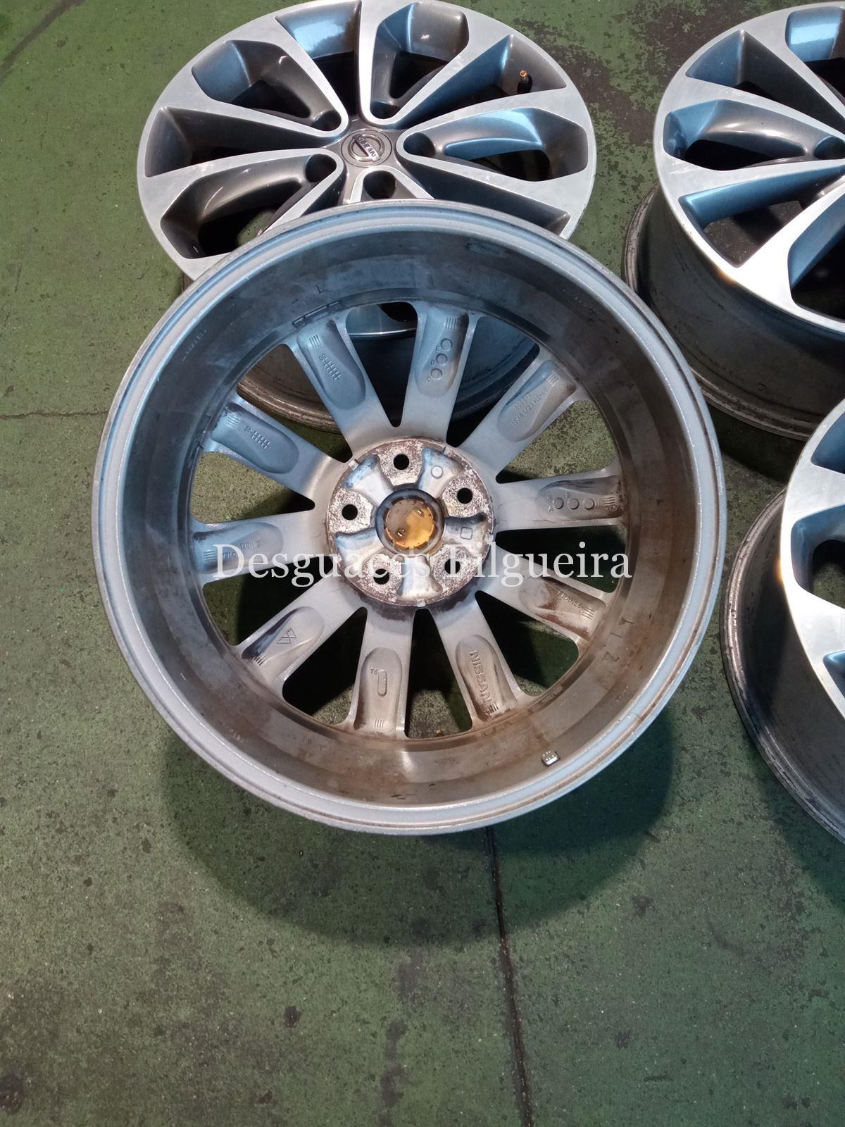 Juego de llantas de Nissan Qashqai 2.0 dCi, año 2009. - Imagen 6