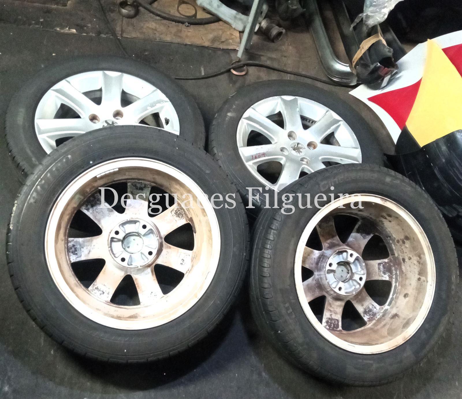 Juego de llantas de Peugeot 307, 205/55R16 - Imagen 1