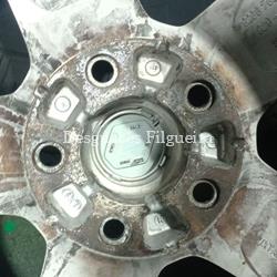Juego de llantas de Renault TRAFIC II Furgón 1.9 dCi 101 cv, código de motor F9QU7, año 2003. - Imagen 2