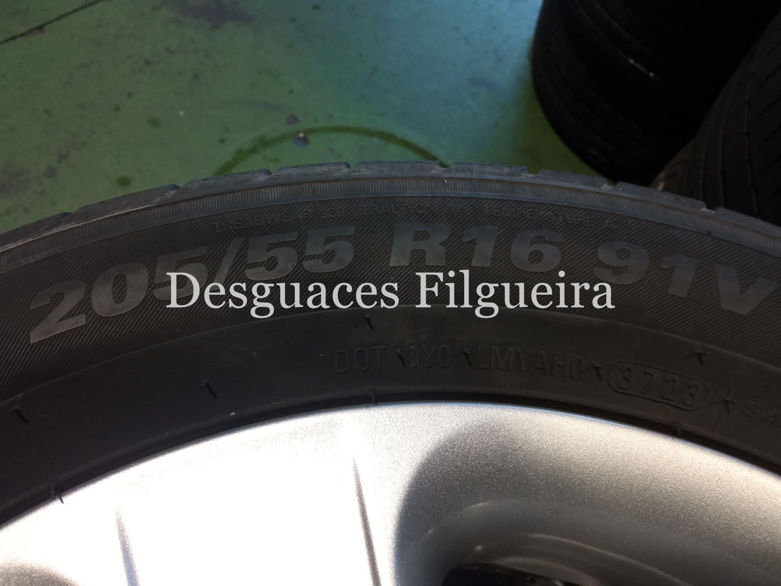 Juego de llantas de Seat Leon 1.9 TDI, 105cv, código de motor BXE, año 2009. - Imagen 6