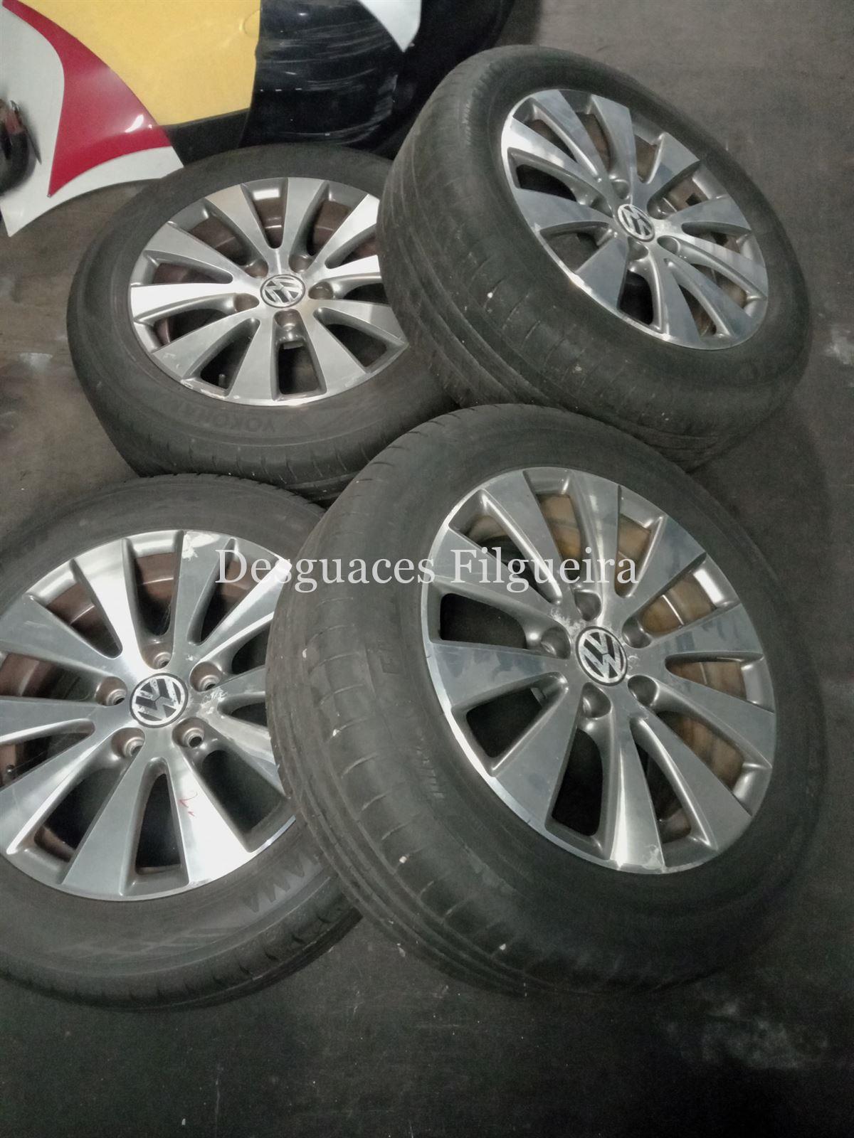 Juego de llantas de Volkswagen Passat 2.0 TDI, 110cv, año 2010, 215/55R16. - Imagen 5